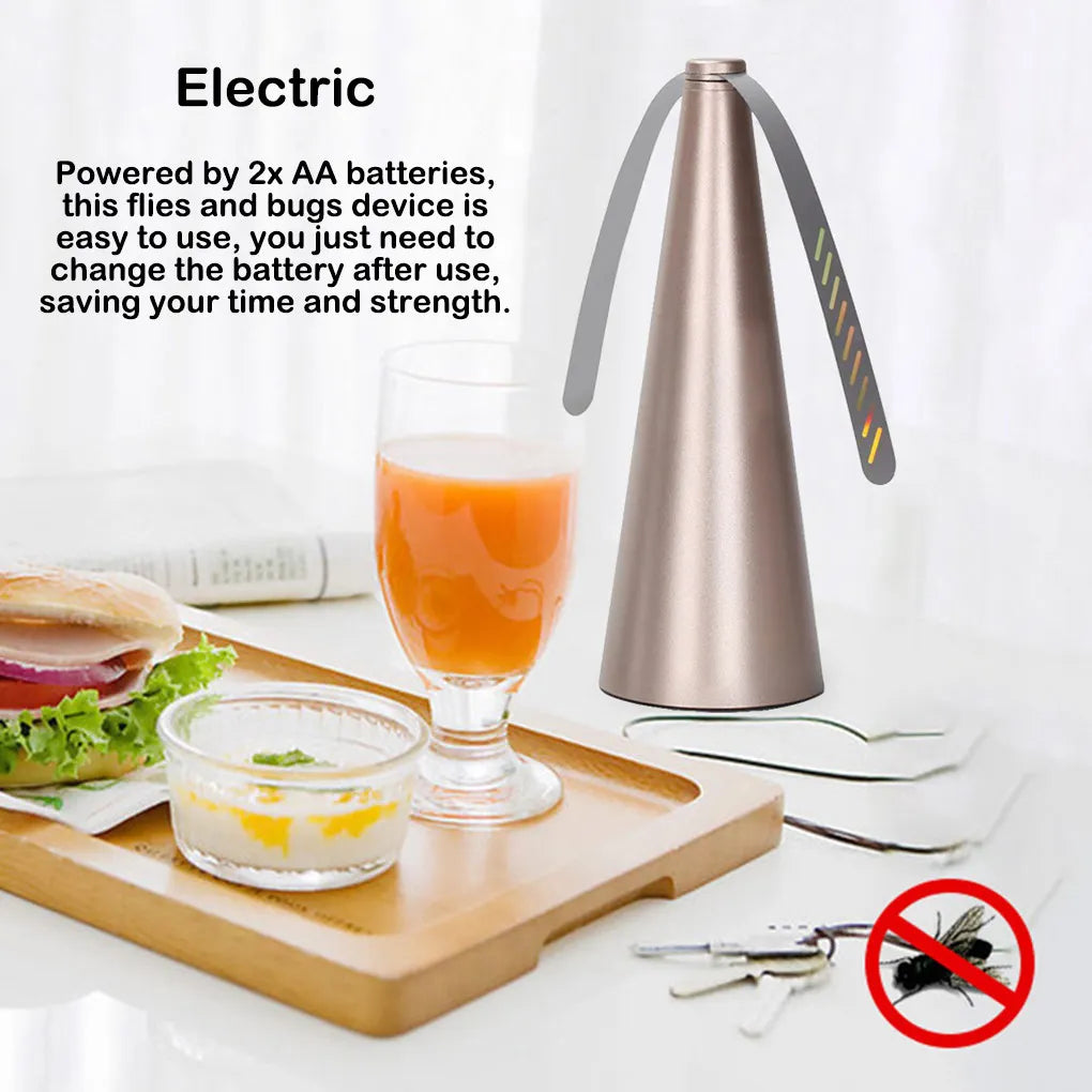 Outdoor Fly and Insect Repellent Fan for Dining Tables and Meals