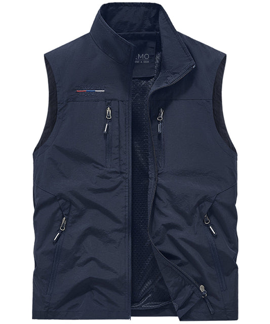 Outdoor Multi-Pocket Travel and Hiking Vest