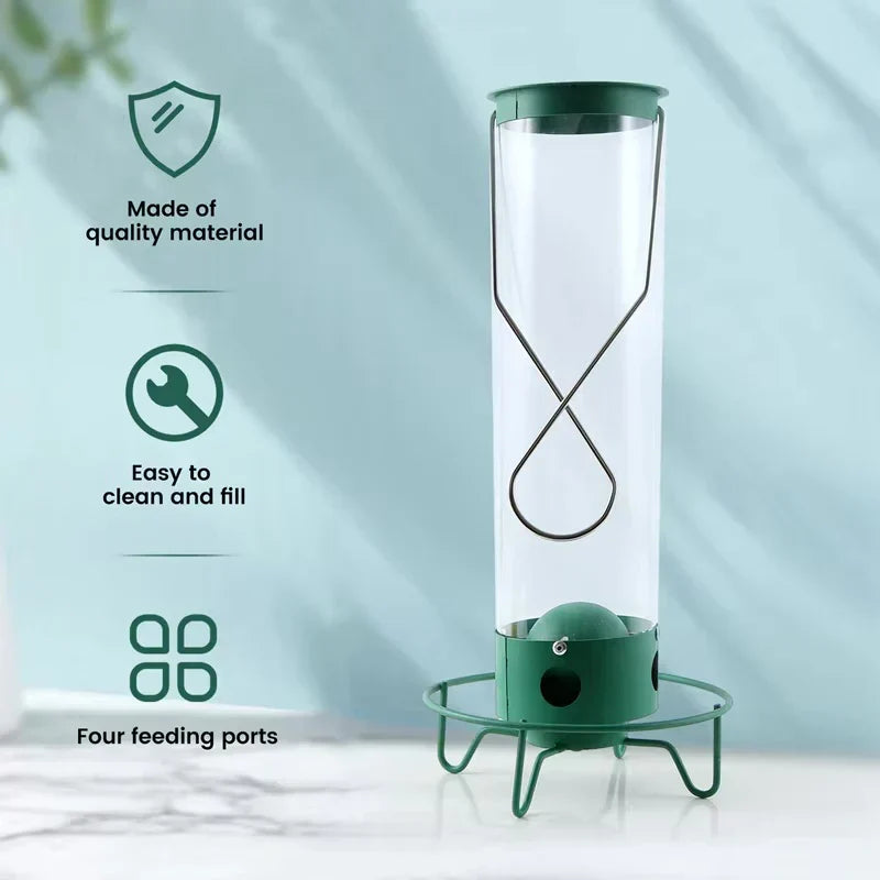 Outdoor Squirrel-Proof Bird Feeder