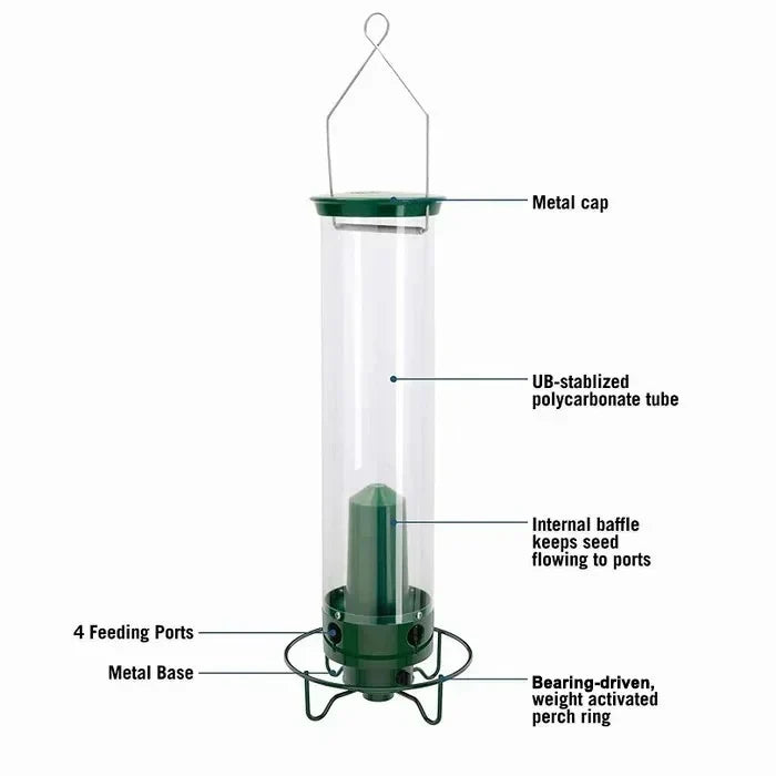 Outdoor Squirrel-Proof Bird Feeder