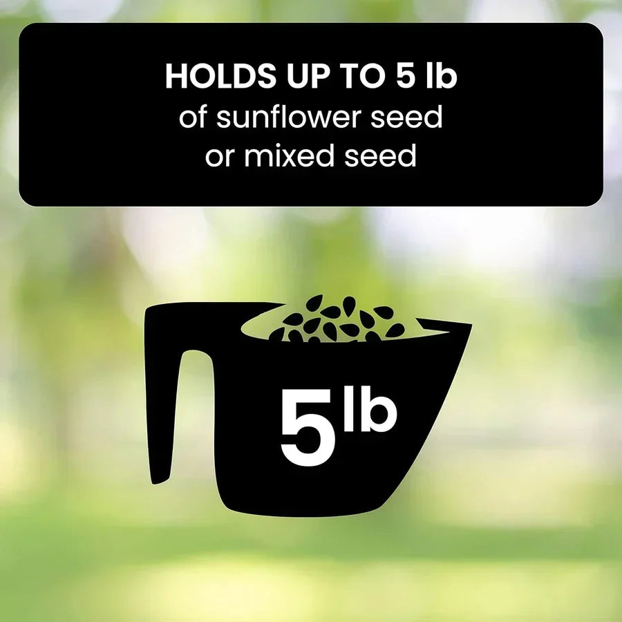 Outdoor Squirrel-Proof Bird Feeder