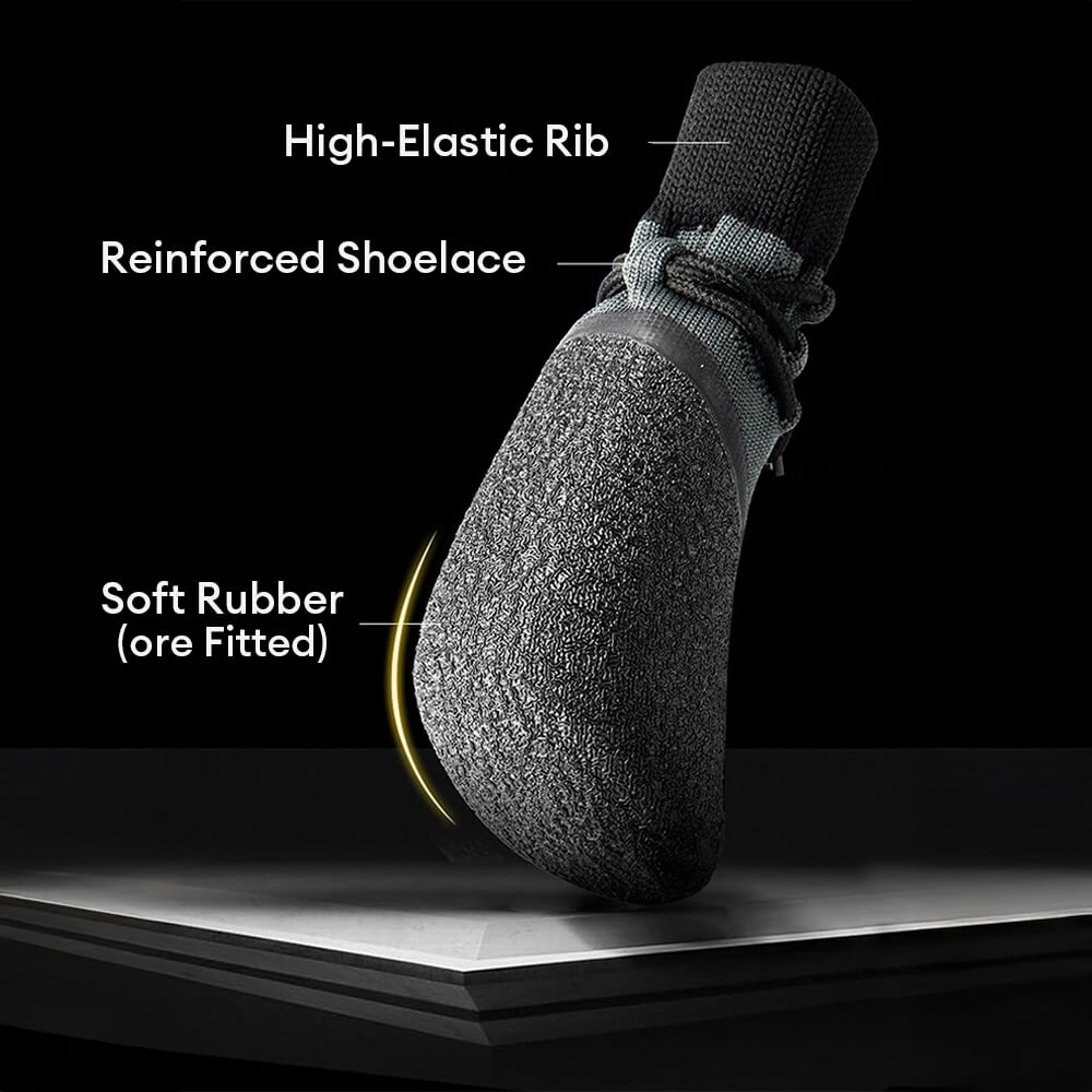 Outdoor Waterproof Breathable Hiking and Running Non-Slip Dog Boots