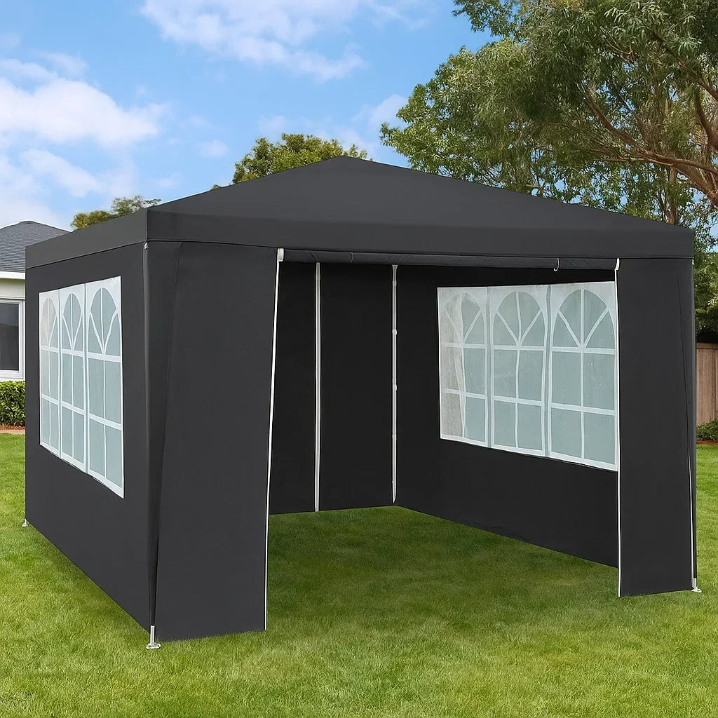 Outdoor Waterproof Gazebo Tent with Sidewalls