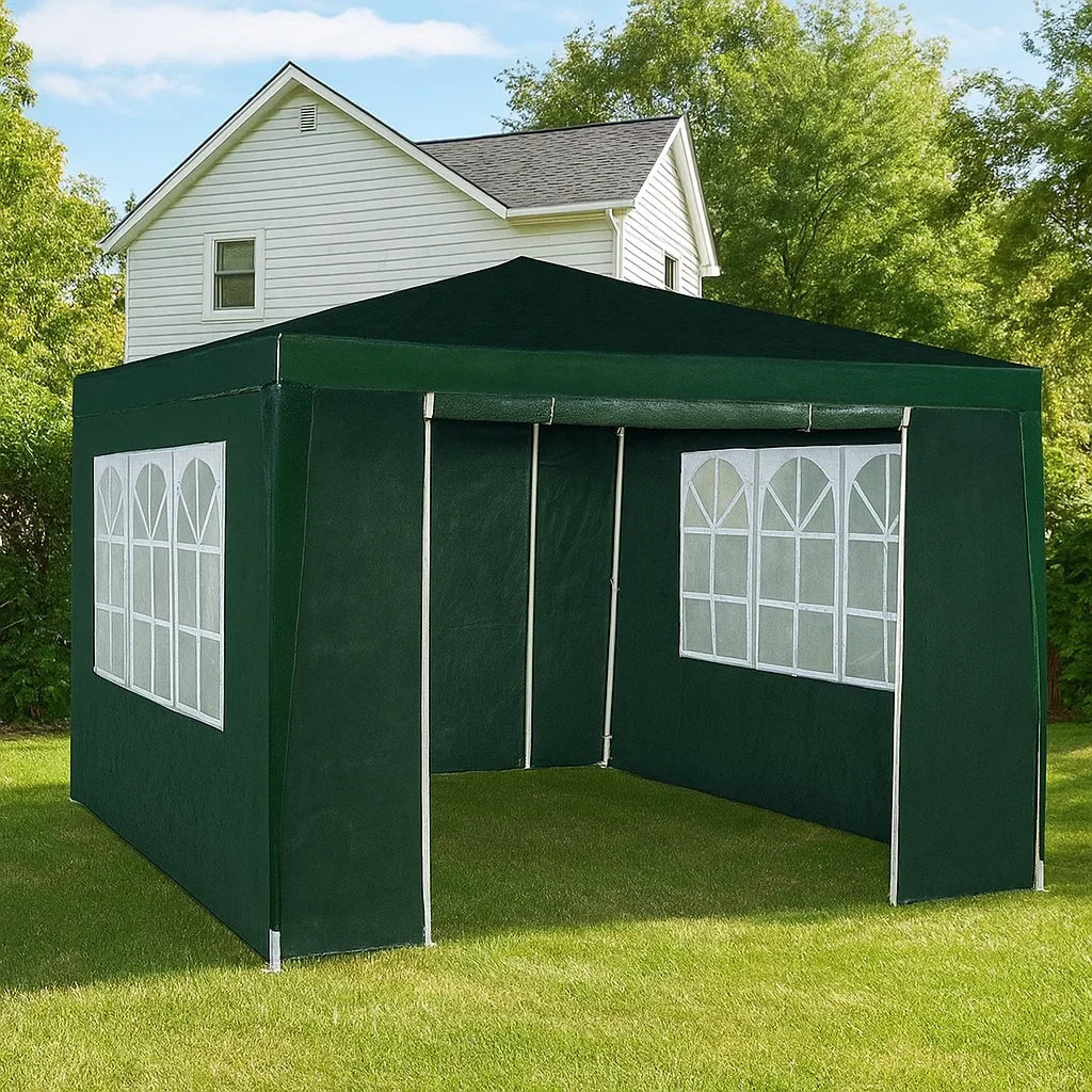 Outdoor Waterproof Gazebo Tent with Sidewalls