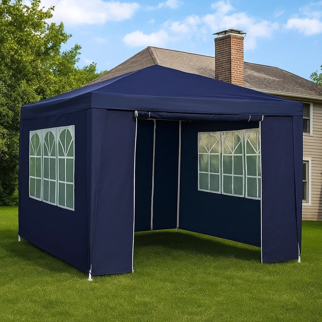 Outdoor Waterproof Gazebo Tent with Sidewalls
