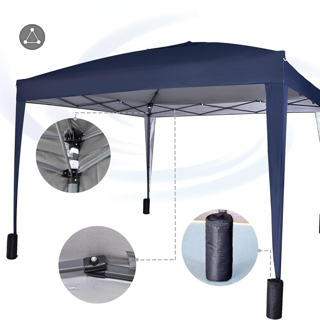 Outdoor Waterproof Gazebo Tent with Sidewalls