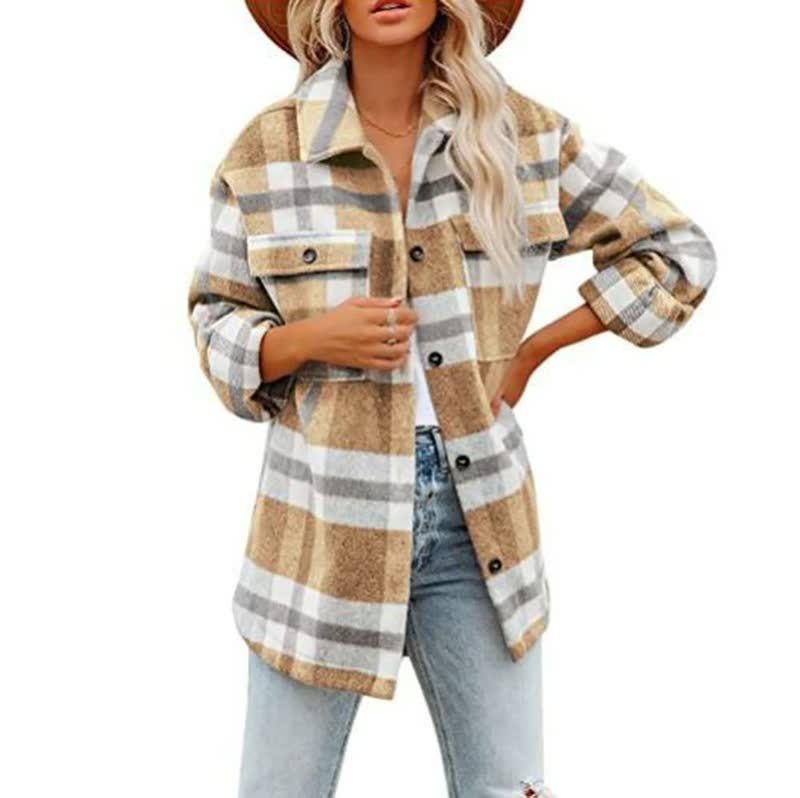 Oversized Plaid Shacket
