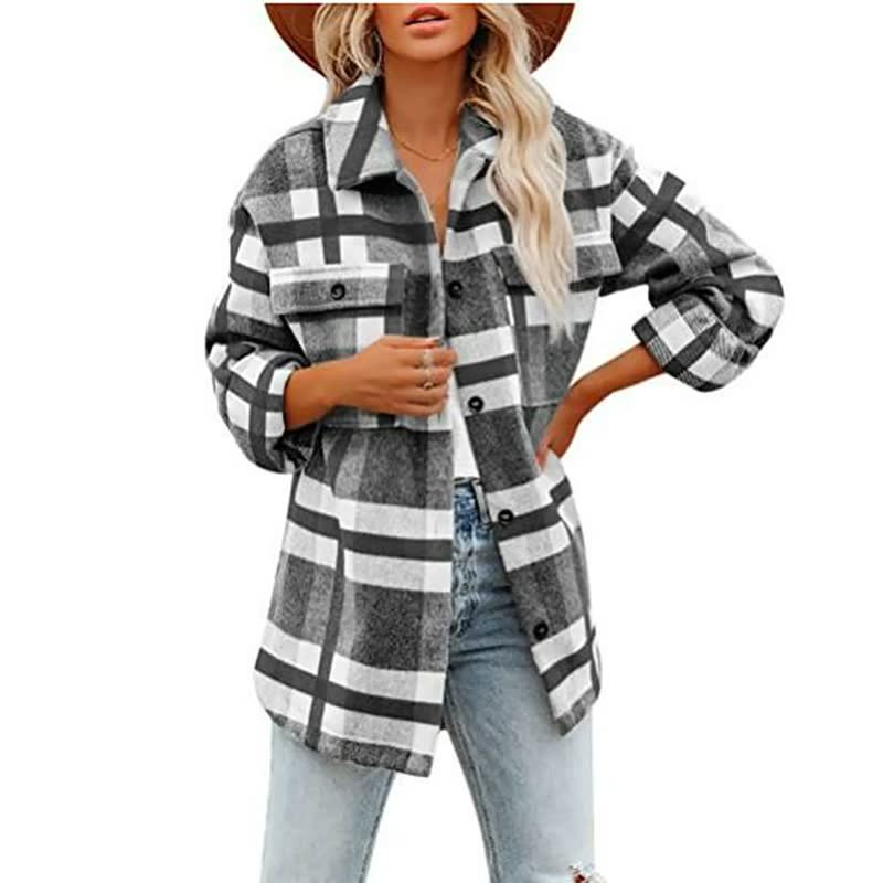 Oversized Plaid Shacket