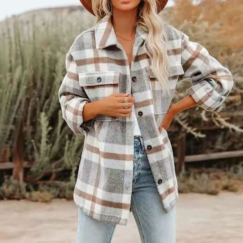 Oversized Plaid Shacket