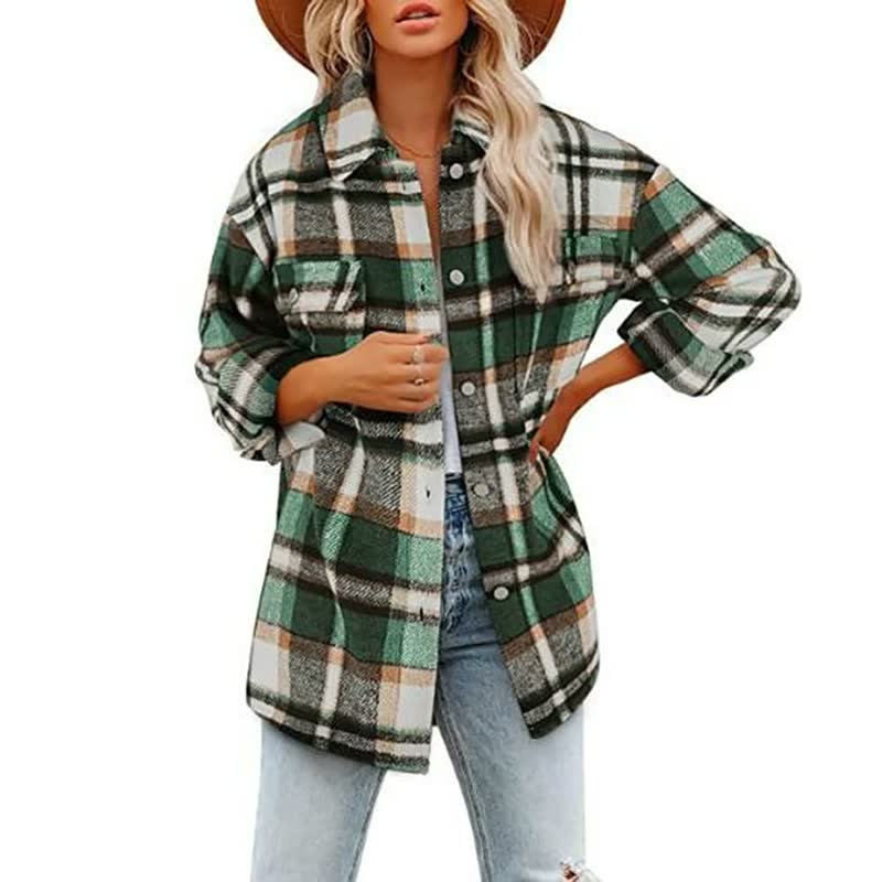 Oversized Plaid Shacket