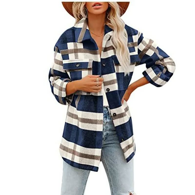 Oversized Plaid Shacket
