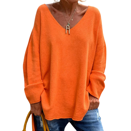 Oversized V-Neck Sweater