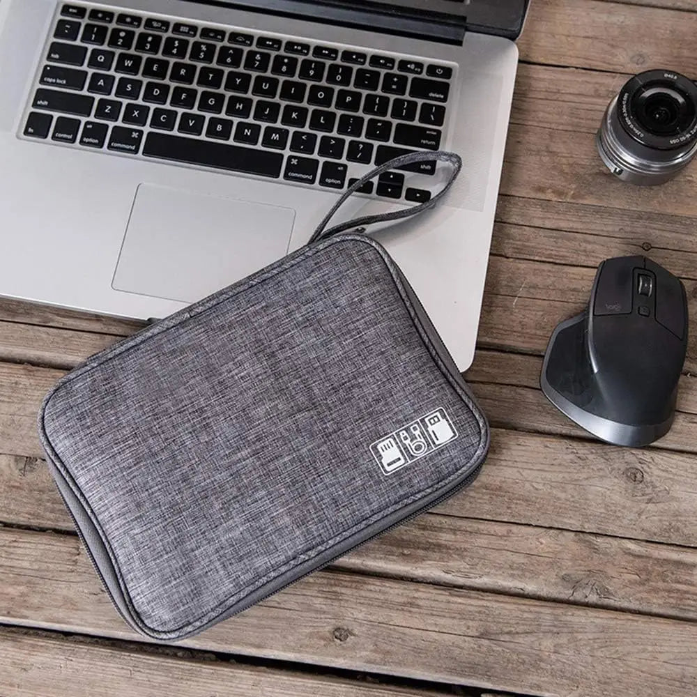Oxford Cloth Electronics Travel Organizer for Cables