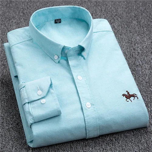 Oxford Shirt with Subtle Detail - Timeless Style & Comfort