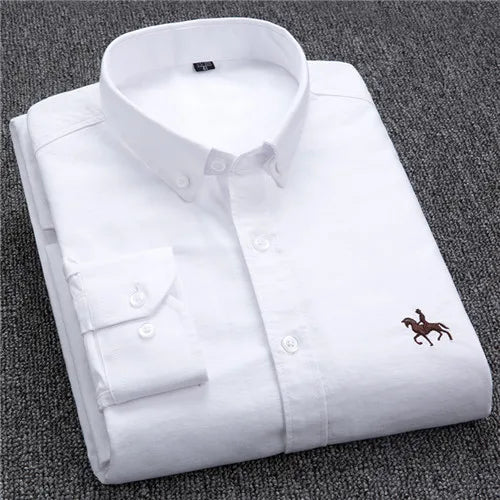 Oxford Shirt with Subtle Detail - Timeless Style & Comfort