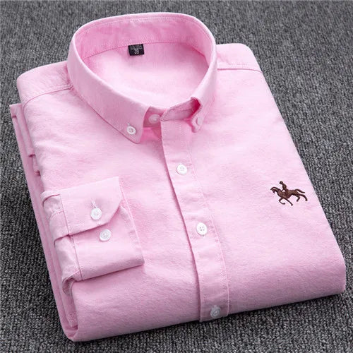 Oxford Shirt with Subtle Detail - Timeless Style & Comfort