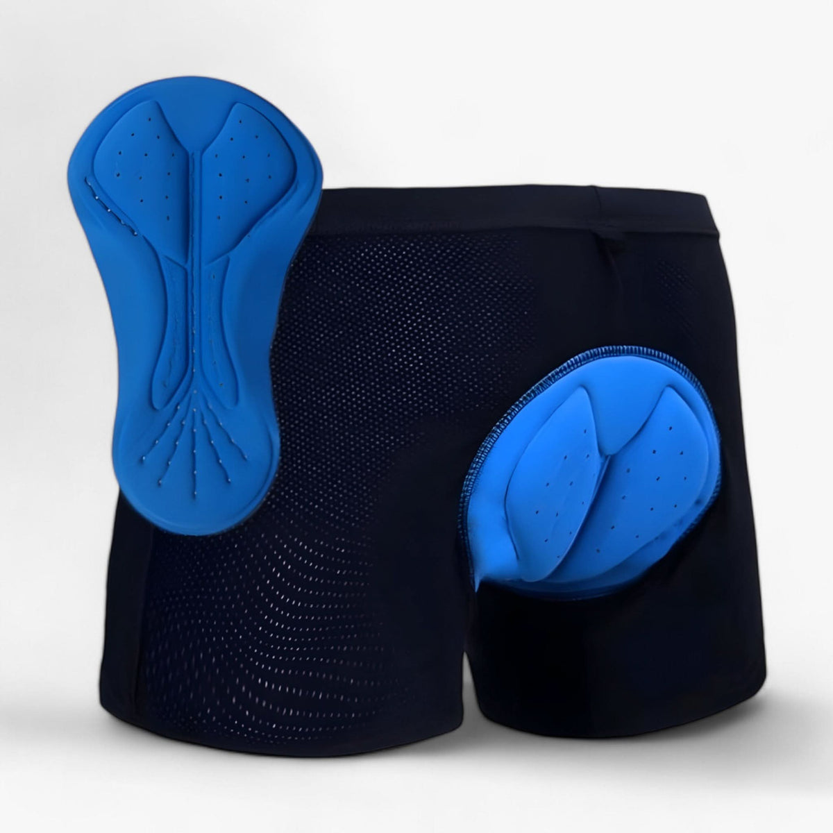 Padded Motorcycle Shorts with 5D Gel Pad Design for Comfort