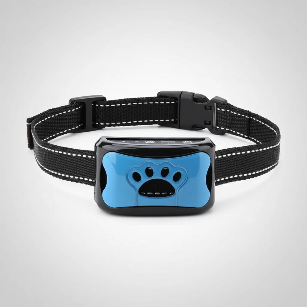 Painless Ultrasonic and Vibration Anti-Bark Dog Training Collar