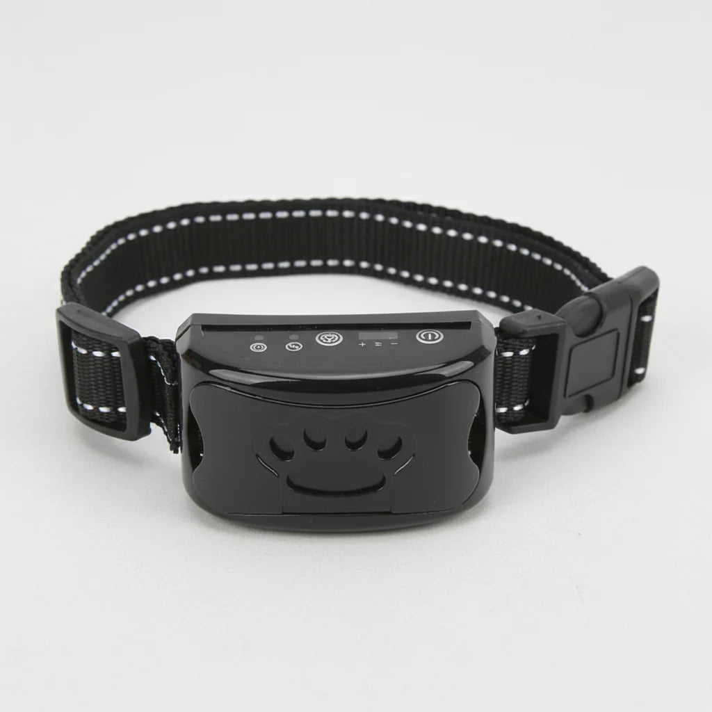 Painless Ultrasonic and Vibration Anti-Bark Dog Training Collar