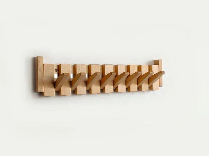 Piano-Inspired Coat Rack