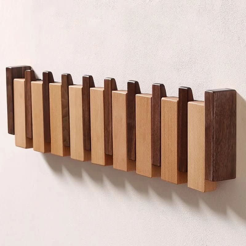 Piano-Style Coat Rack for the Home – Elegant Wall-Mounted Storage
