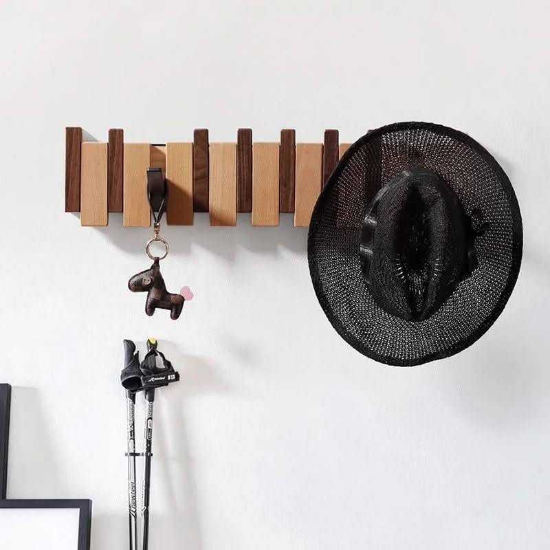 Piano-Style Coat Rack for the Home – Elegant Wall-Mounted Storage