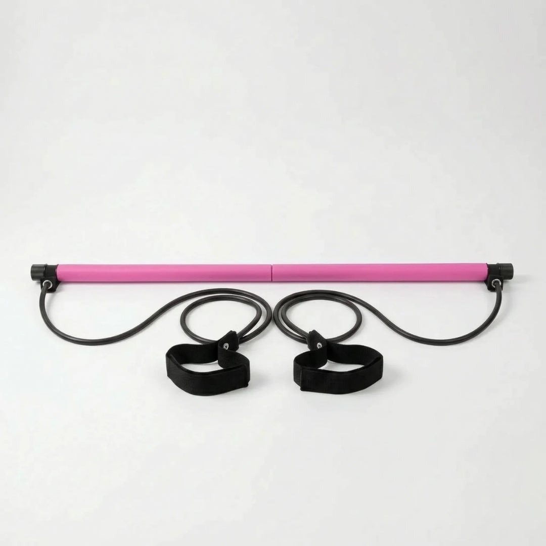 Pilates Bar - Adjustable Resistance Trainer for Full-Body Workouts
