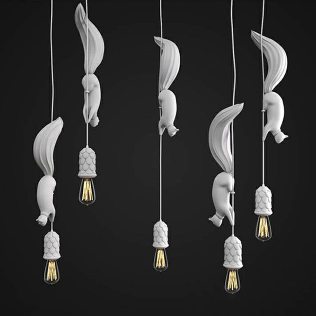 Playful Pendant Light - Squirlune