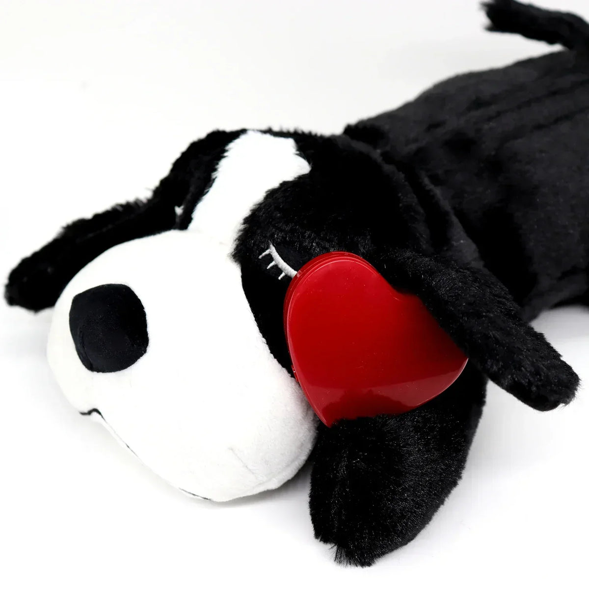 Plush Calming Dog Toy with Heartbeat Simulation