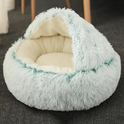 Plush Cat Bed | For Privacy and a Sense of Security