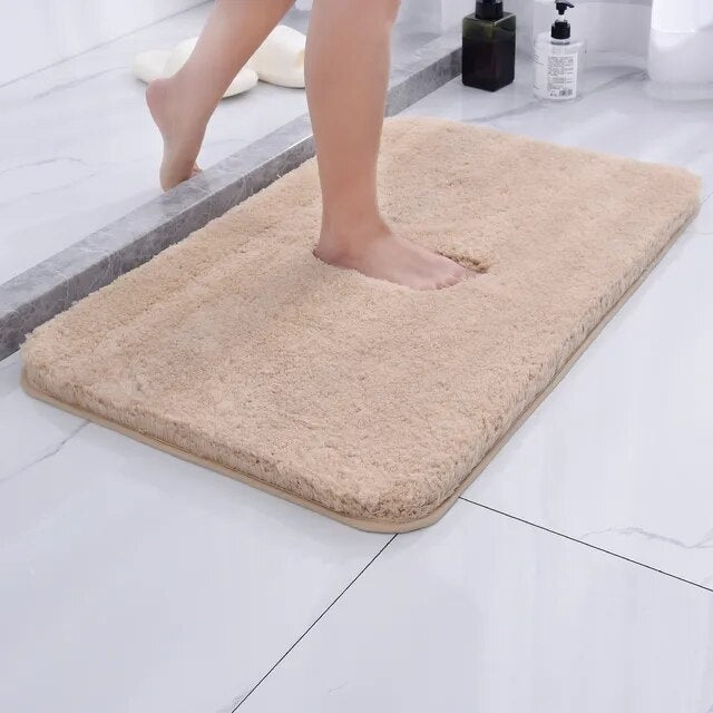 Plush Fur Bath Rug