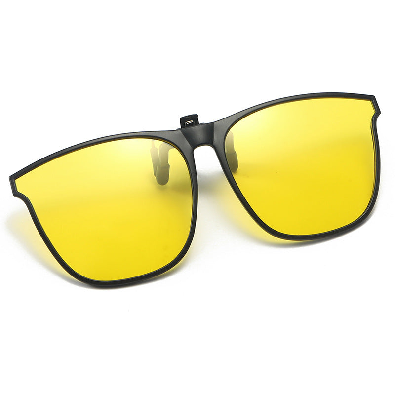 Polarized Clip-On Flip-Up Sunglasses