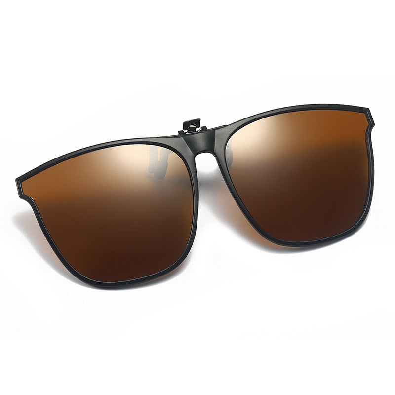 Polarized Clip-On Flip-Up Sunglasses