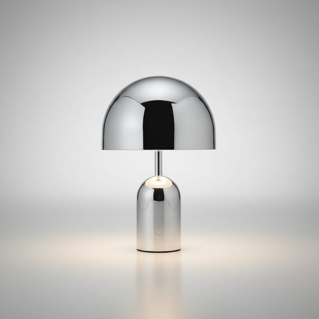 Polished Chrome Table Lamp
