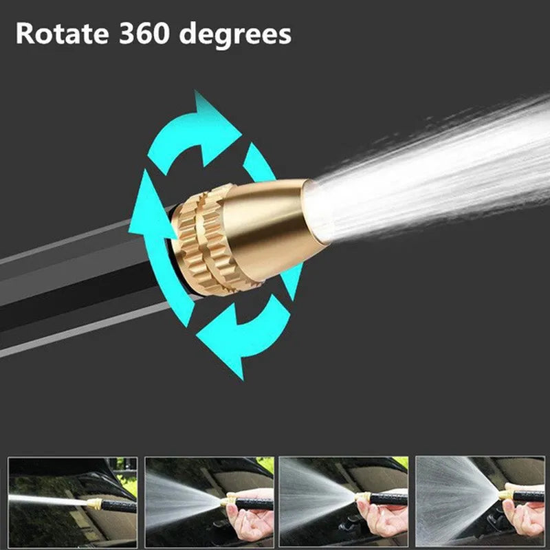 Portable Adjustable High-Pressure Water Spray Gun for Easy Cleaning