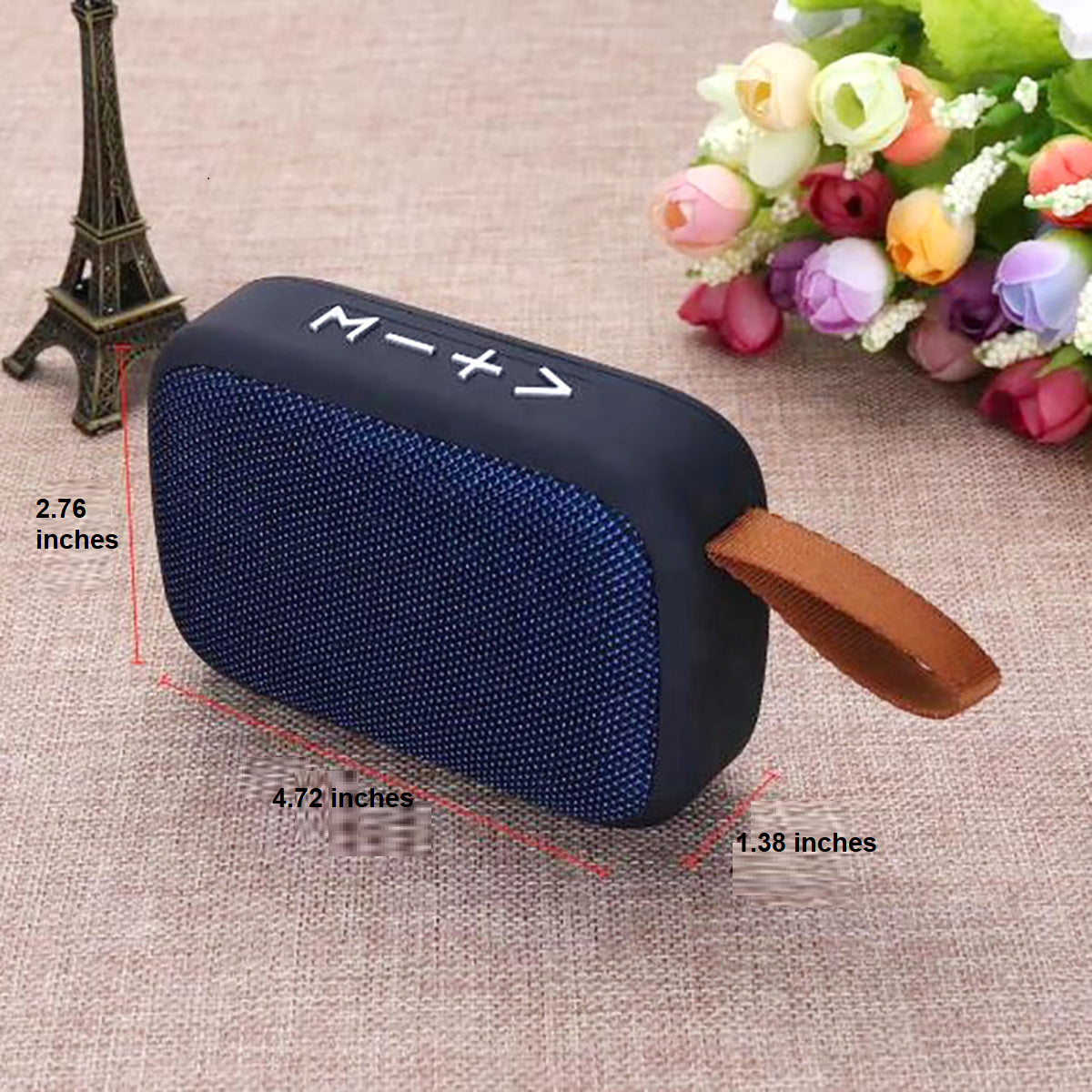 Portable Bluetooth Speaker - 3D Stereo Music Player with Hi-Fi Sound