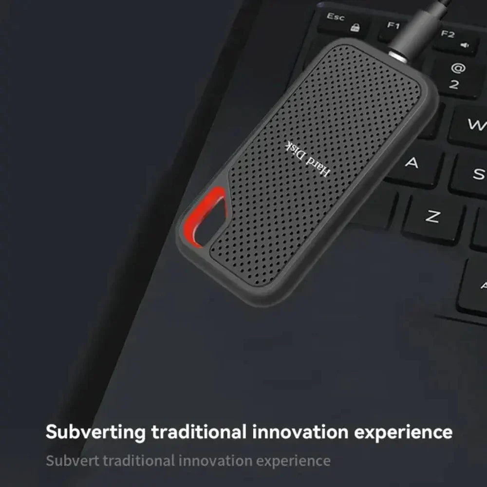 Portable External SSD – High-Speed, Shockproof Storage Drive