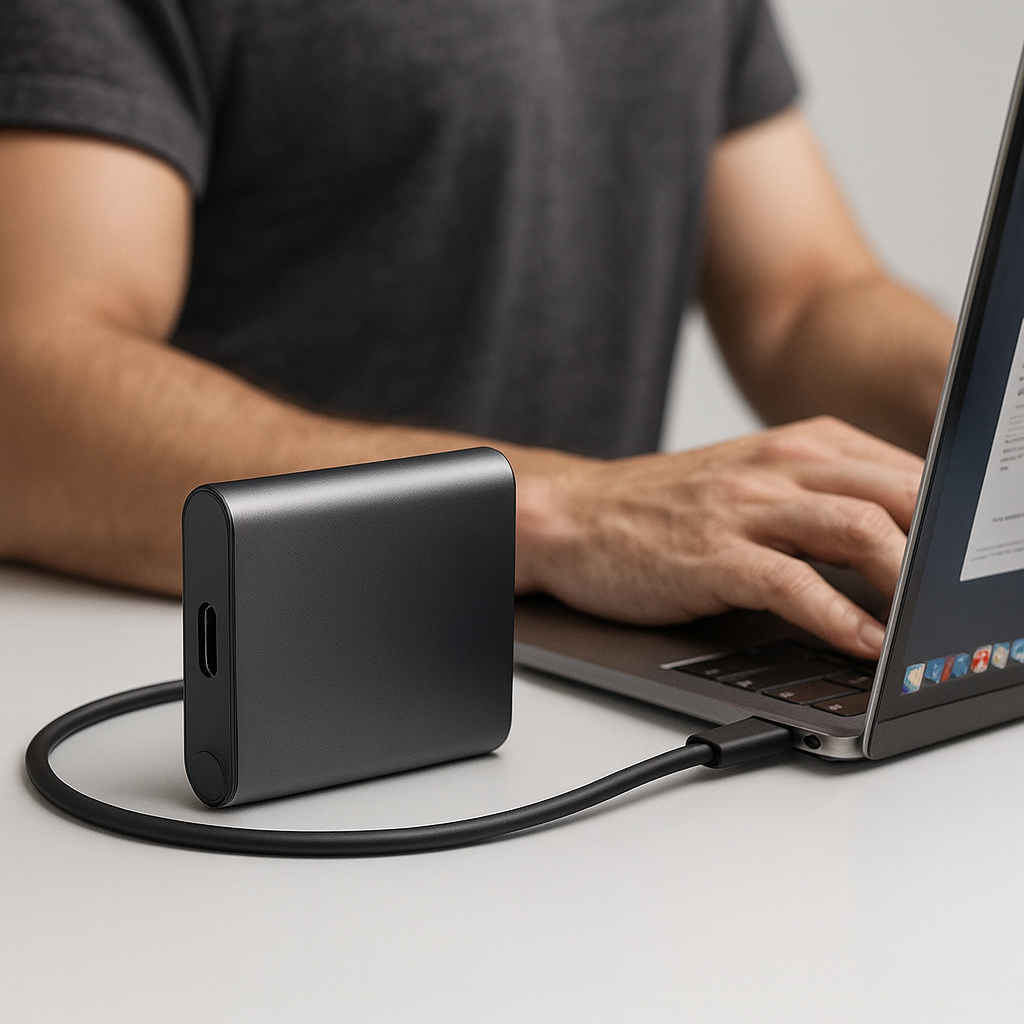 Portable External USB-C Solid State Drive SSD