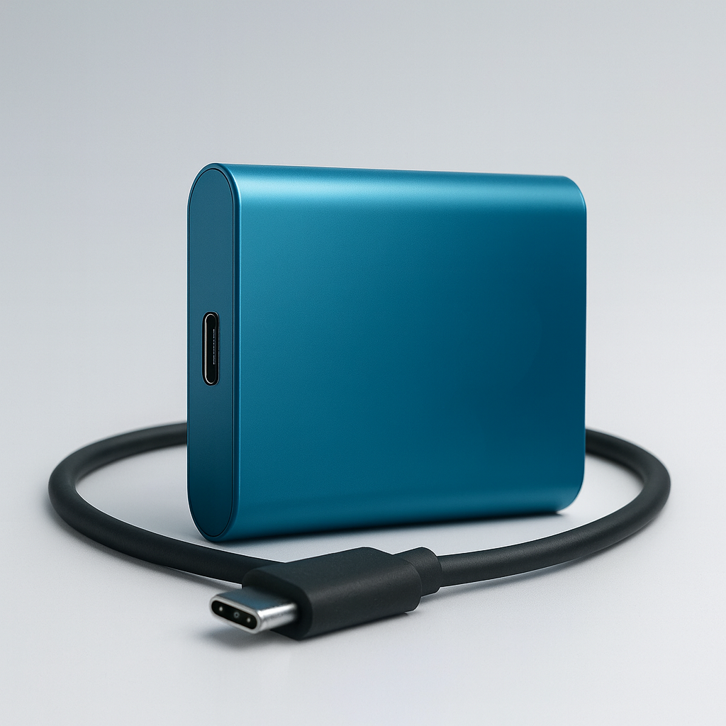 Portable External USB-C Solid State Drive SSD