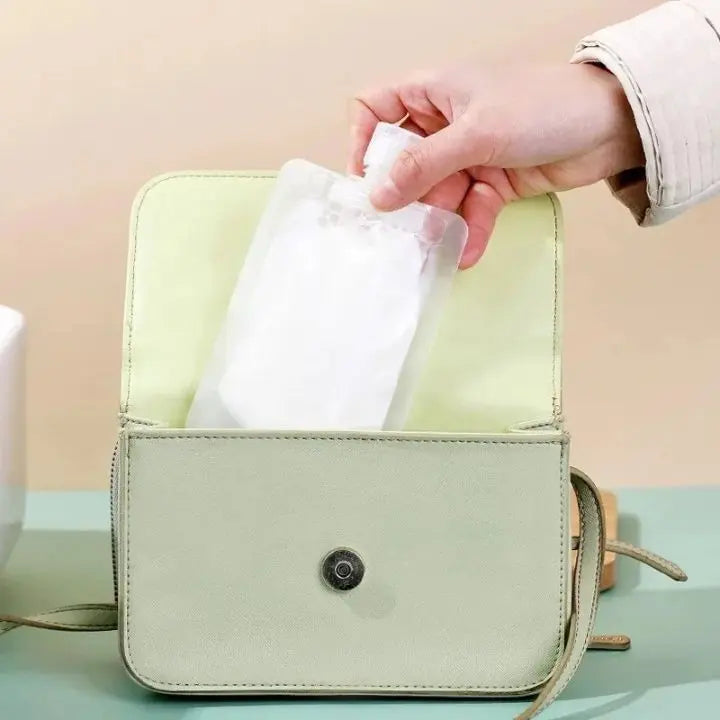 Portable Leak-Proof Travel Pouches – 10-Piece Set