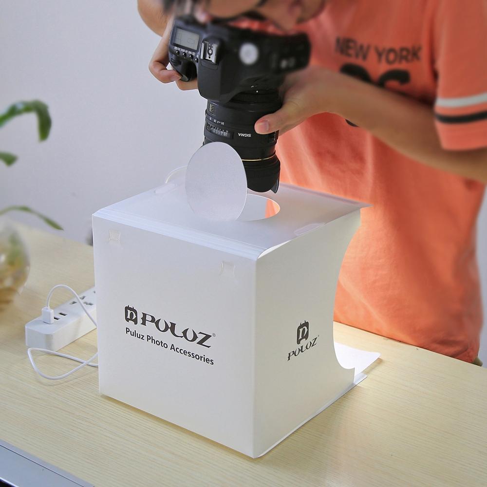 Portable Photo Studio with LED Light – Compact and Efficient