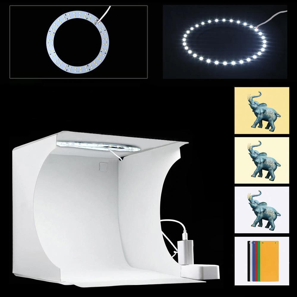 Portable Photo Studio with LED Light – Compact and Efficient
