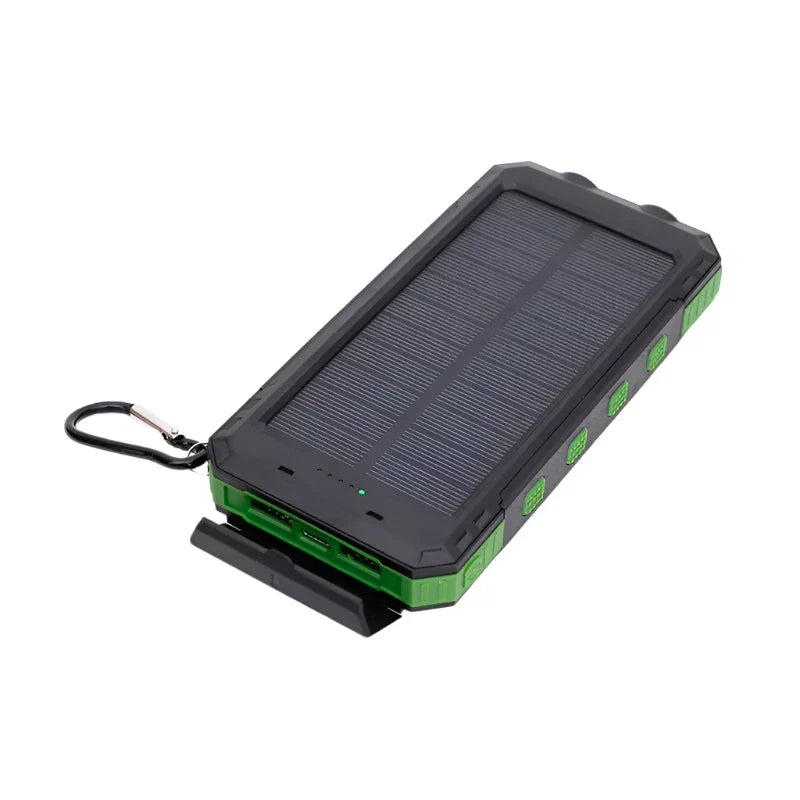 Portable Solar Power Bank with Fast Charging