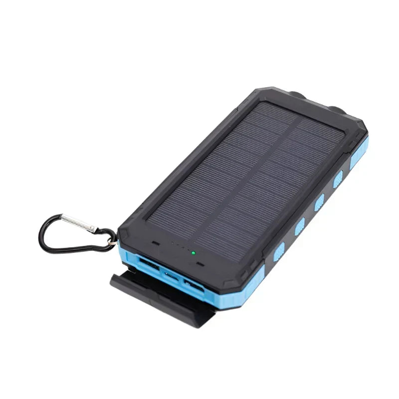 Portable Solar Power Bank with Fast Charging