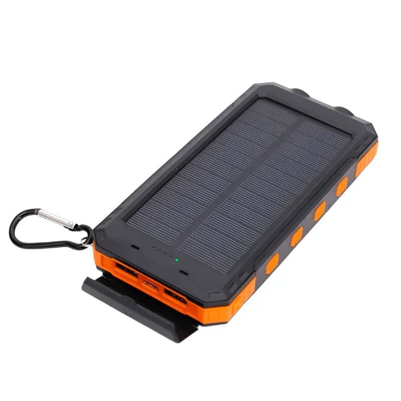 Portable Solar Power Bank with Fast Charging