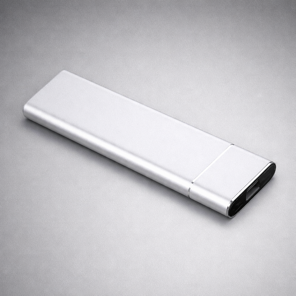 Portable Ultra-Slim External SSD 500GB USB-C Data Storage