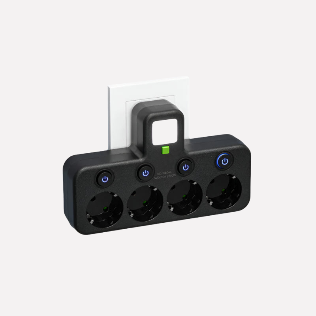 Power Strip with USB and USB-C Ports