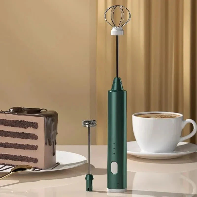 Powerful Mini Handheld Mixer for Kitchen and Coffee