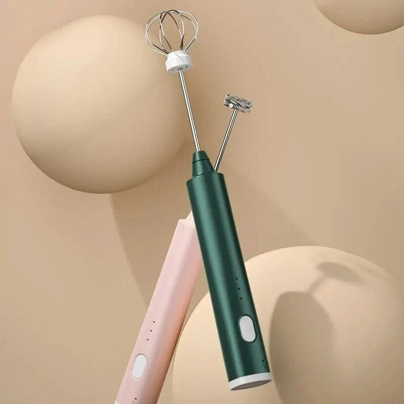 Powerful Mini Handheld Mixer for Kitchen and Coffee