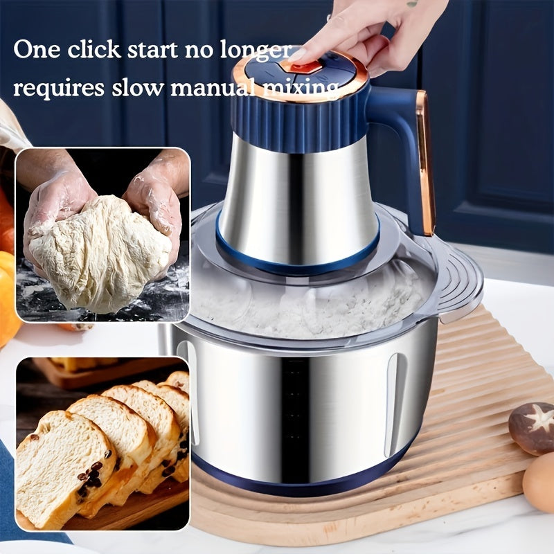 Powerful Stainless Steel Meat Grinder and Vegetable Chopper – Multifunctional Food Processor